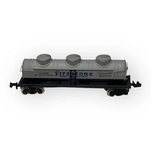 Firestone 42 Ft Three Dome Tank Car GATX30928 Bachmann N Scale Model 5428 w Box - Picture 2 of 16
